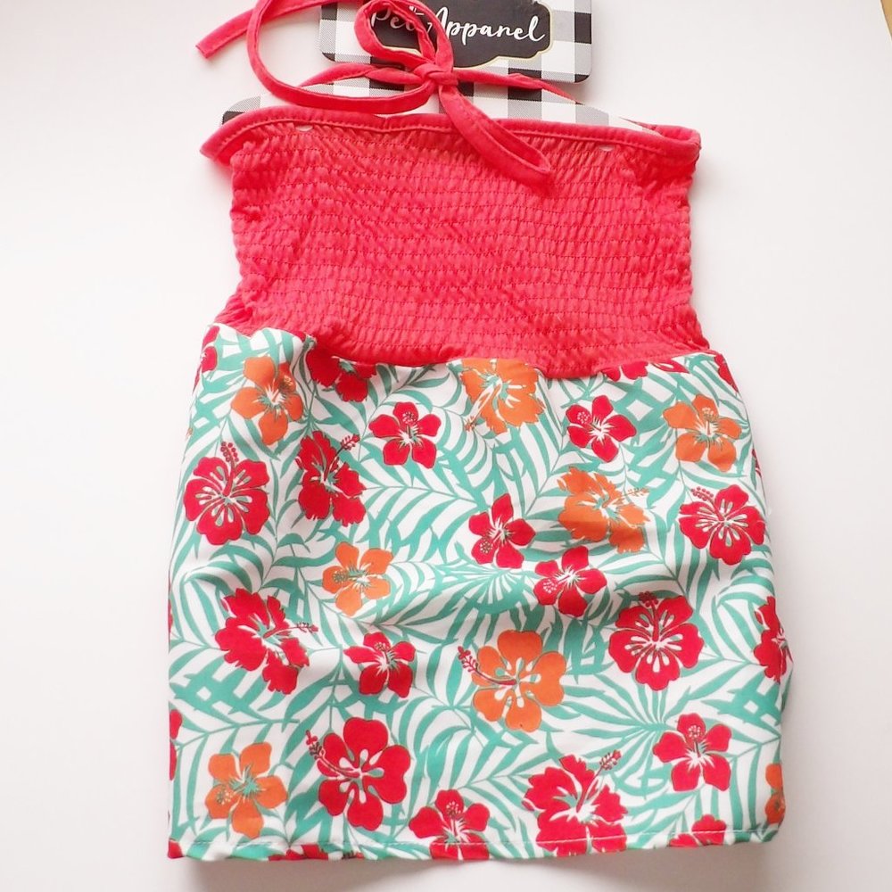 Woof Pet Apparel Smocked Summer Sun Dress Size XL NEW - Picture 5 of 7